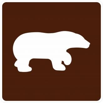 RG-020 - Bear Viewing Area Sign