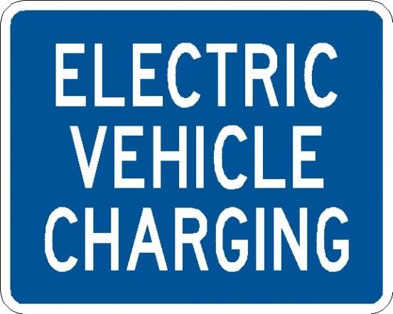 D9-11BP - Electric Vehicle Charging Sign