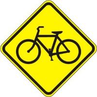 W11-1- Bicycle Crossing Signs