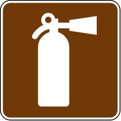 RS-090A - Fire Extinguisher Sign