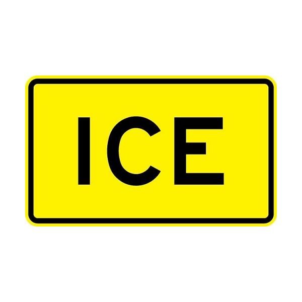 W8-5A Ice Sign