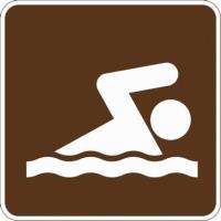 RS-061 - Swimming Recreation Sign