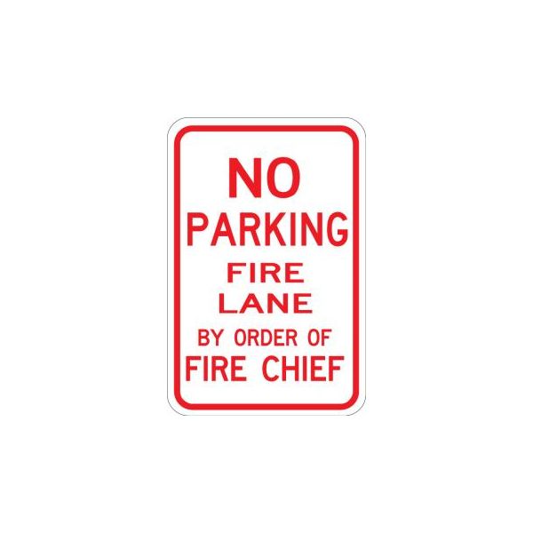 No Parking Fire Lane (Fire Chief) - AR-202