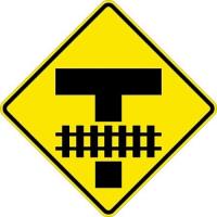 W10-11 - Storage Space Railroad Crossing Sign