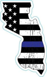 New Jersey Thin Blue Line Decal