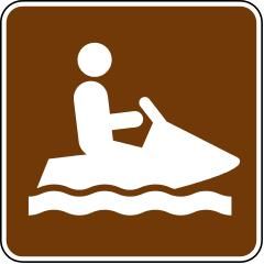 RS-121 - Jet Ski/Personal Watercraft Ski Sign