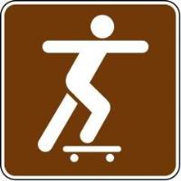 RS-098 - Skateboarding Sign