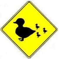 W11-12 - Duck Crossing Sign 