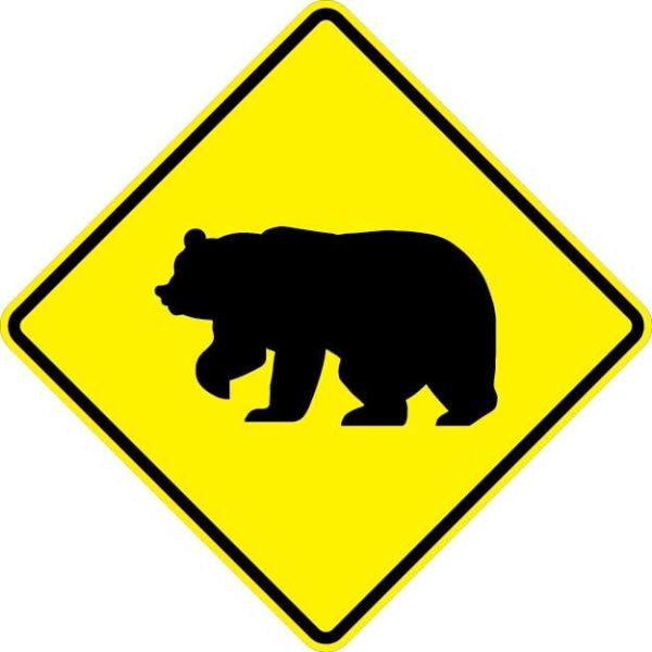 W11-16 - Bear Sign 