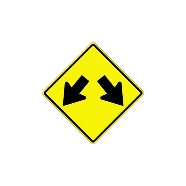 W12-1 - Double Arrow Sign