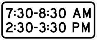 S4-1 - Time of Day Signs