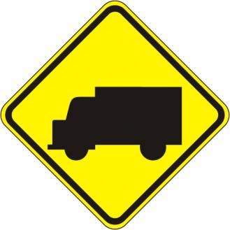 W11-10 - Truck Crossing Sign