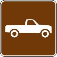 RS-140 - Pick-Up Truck Sign