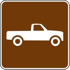 RS-140 - Pick-Up Truck Sign