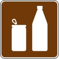 RS-101 - Cans or Bottles Sign 