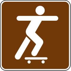 RS-098 - Skateboarding Sign