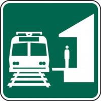 Sig-I-12 - Light Rail Transit Station Sign