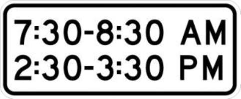 S4-1 - Time of Day Signs