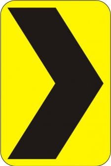 W1-8R - Chevron Right Sign