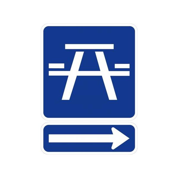 D5-5A - Roadside Table Symbol Sign