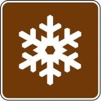 RS-077 - Winter Recreational Area Sign