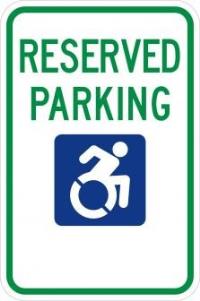 R7-8ny - New York Handicap Parking Sign