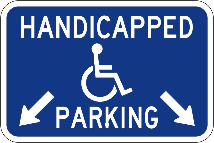 AR-307 - Handicapped Parking Sign