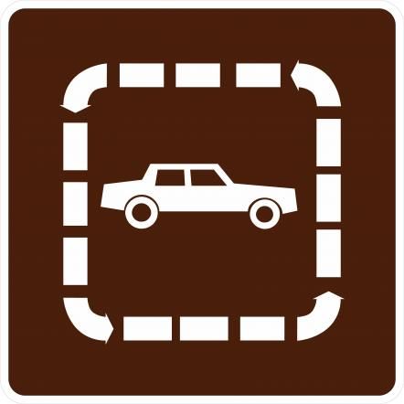 RL-120 - Interpretive Auto Trail Sign