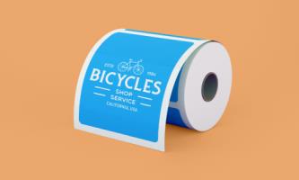 Custom Paper Roll Labels