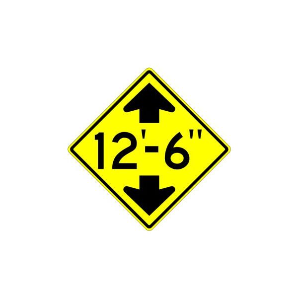 W12-2- Low Clearance Sign