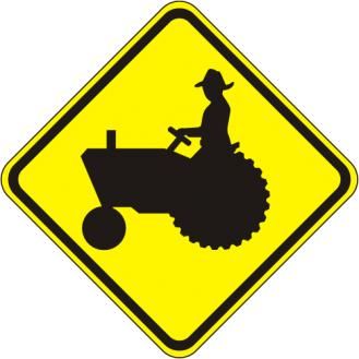 W11-5 - Farm Machinery Sign 