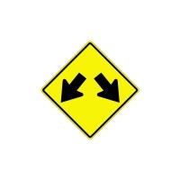 W12-1 - Double Arrow Sign