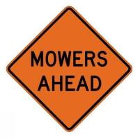 W21-8 - Mowers Ahead Sign