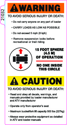 21032 - Decal Warning Loader - Sphere of Operation