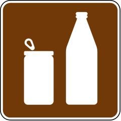 RS-101 - Cans or Bottles Sign 