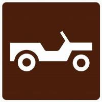 RL-140 - 4WD Vehicle Road/Trail Sign