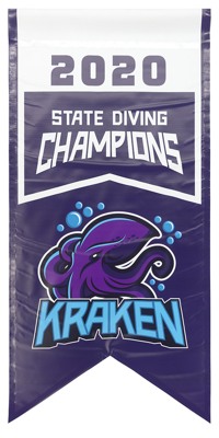 Swallowtail Championship Banner | Digital-print-solutions.com