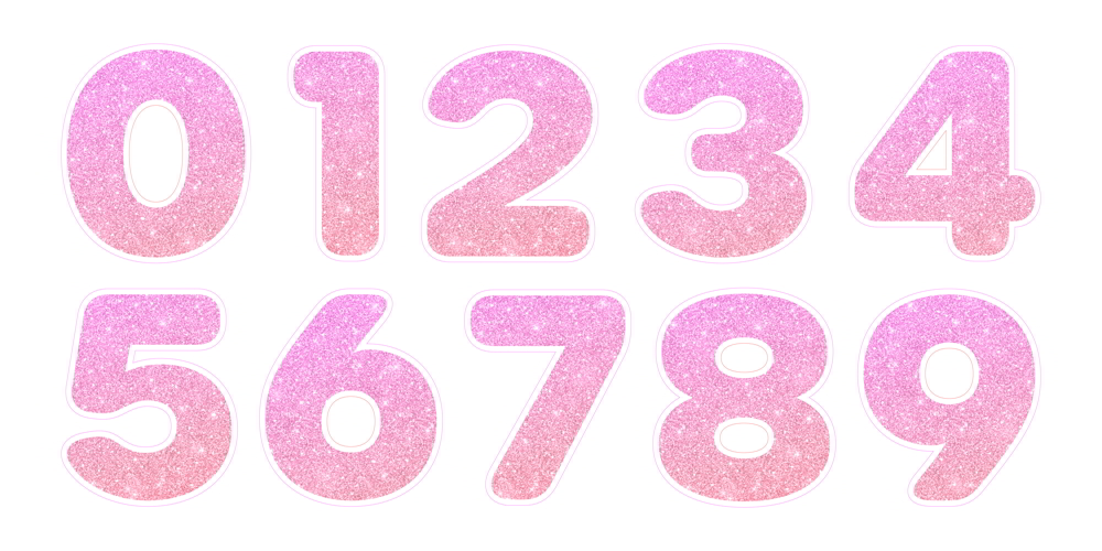 Numbers Urbane Rounded Heavy Font