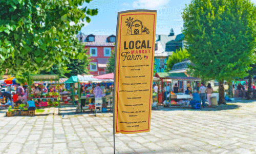 Custom Farmer's Market Signage | Banners.com