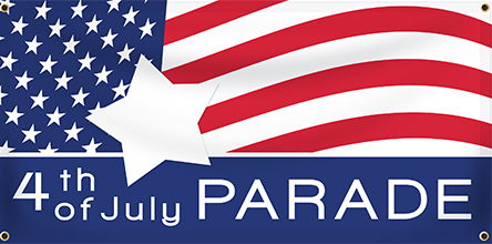 4th of July Parade Banner | Parade Signs | Banners.com