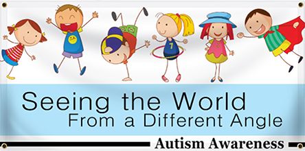 Autism Awareness Event Banners - Custom Vinyl Banners for Any Occasion