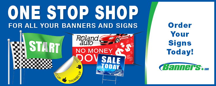 One Stop Shop for Banners & Signs | Banners.com