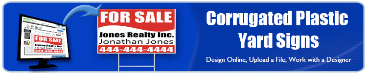 Corrugated Plastic Yard Signs | Banners.com