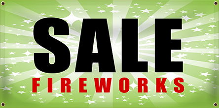 Custom Fireworks Stand Banners | Banners.com