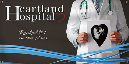 Custom Hospital Banner | Banners.com