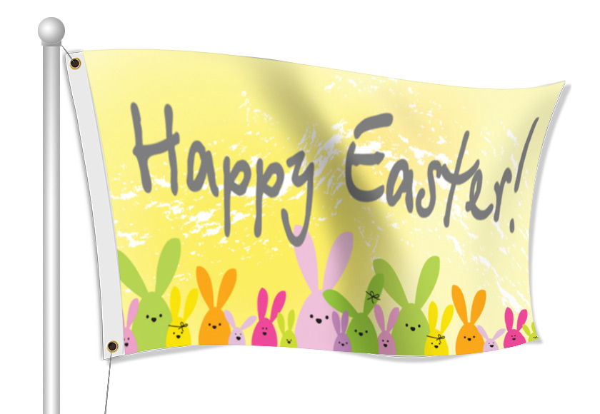 Easter Flags | Banners.com