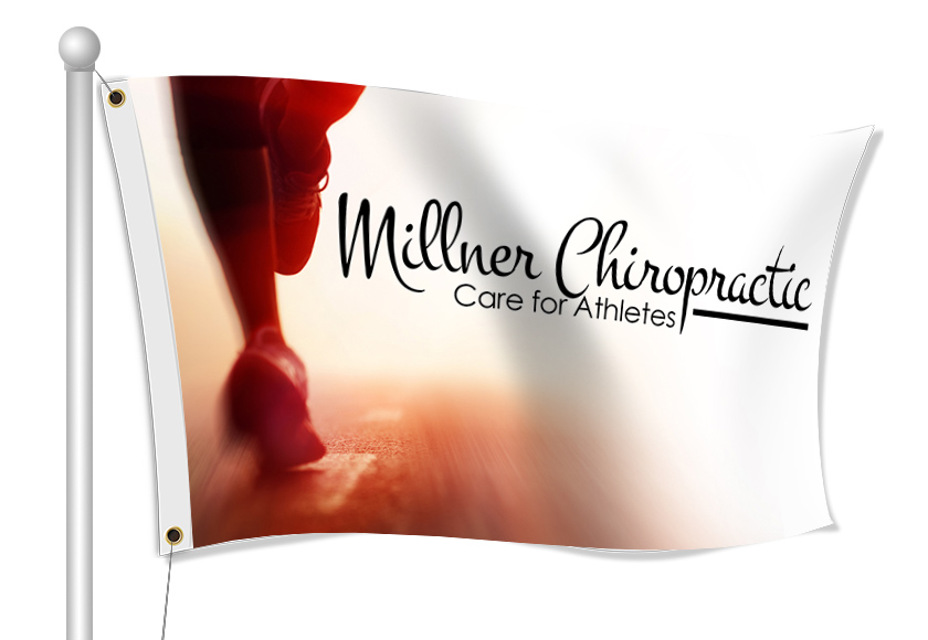 Fabric Flags for Chiropractor | Banners.com