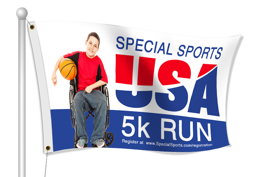 Special Olympics Flags | Banners.com