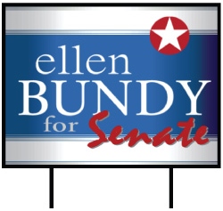 Political Yard Sign Sample