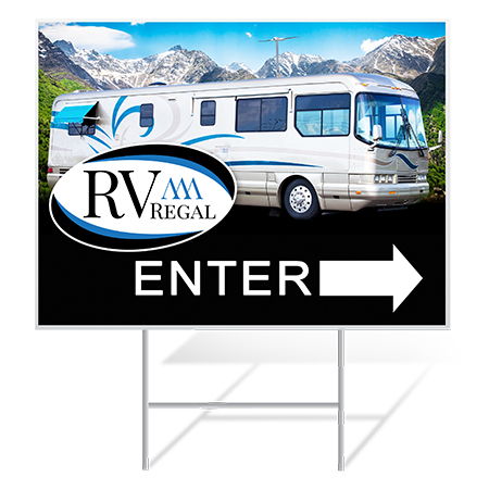 RV Dealership Yard Signs | Banners.com